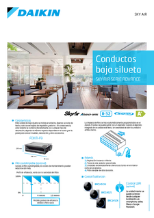 Conductos baja silueta - Sky Air Serie Advance.pdf Conductos baja silueta - Sky Air Serie Advance.pdf
